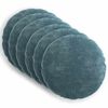 vidaXL Spilvenu pārvalks 6 pcs HEERLEN Zila &Oslash; 30 cm &Scaron;enila audums