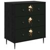 vidaXL Drīzā rokas BREMEN Magnolijas druka 66 x 36,5 x 76 cm