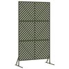 vidaXL Privātuma ekrāns Olīvu zaļ&scaron; 100 x 50 x 180 cm Tērauds