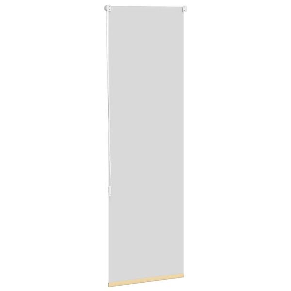vidaXL Rullo žalūzija Blackout bēša 45x150 cm Auduma platums 40,7 cm