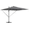 vidaXL Roma Parasol Antracīts 286 x 284 x 270 cm