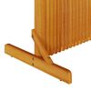 vidaXL Privātuma ekrāns Brūna 79.5 x 50 x 110 cm Akācijas masīvkoks