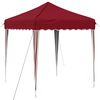 vidaXL Pop-up svinību teltis 195 x 195 x 245 cm Burgundija