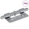 vidaXL Slēdzene 1800 gab. Sudraba 46 x 17 x 1,2 mm Tērauds