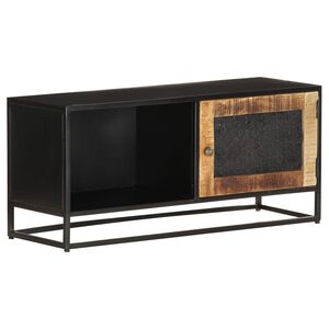 vidaXL TV skapītis, 90x30x40 cm, neapstrādāts mango koks