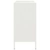 vidaXL kumode, balta, 68x39x79 cm, tērauds