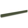 vidaXL Zāliena Apmale 20 pcs 103 x 10 cm Tērauds Olīvu zaļ&scaron;