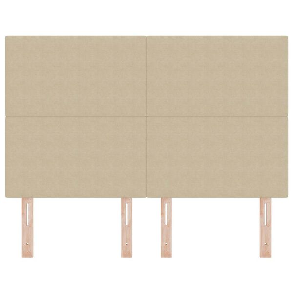 vidaXL Galvgalis ar galvas klāju Gai&scaron;i zaļa pelēka 144 cm Mākslīgā āda