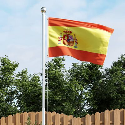 vidaXL Spānijas karogs, 90x150 cm