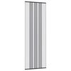 vidaXL Insektu durvju tīkls ar sietu Melns 80 x 220 cm Poliesters