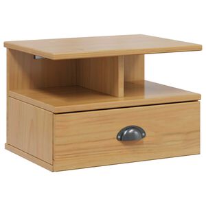 vidaXL Nakts skapītis Medus brūns 40 x 31 x 27 cm Cieta priede