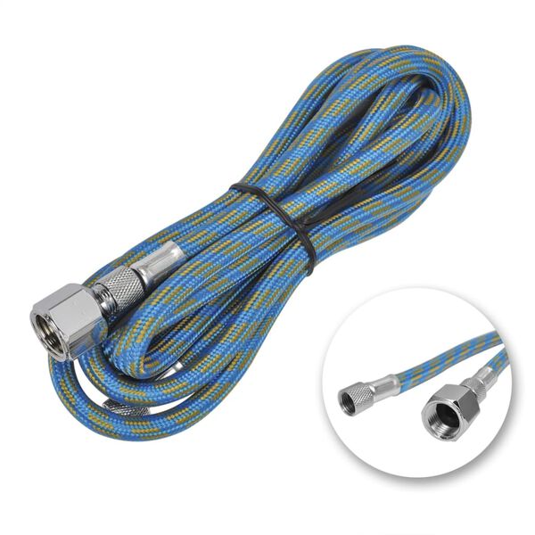 Krāsošanas pistoles komplekts ar burciņu un 0,2/0,3/0,5 mm uzgaļiem