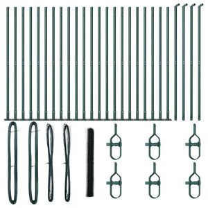 vidaXL Žoga āķis Zaļa