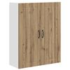 vidaXL Sienas skapis LUCCA Artisan Ozols 80 x 31 x 100 cm