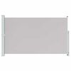 vidaXL izvelkama sānu markīze, pelēka, 180x300 cm