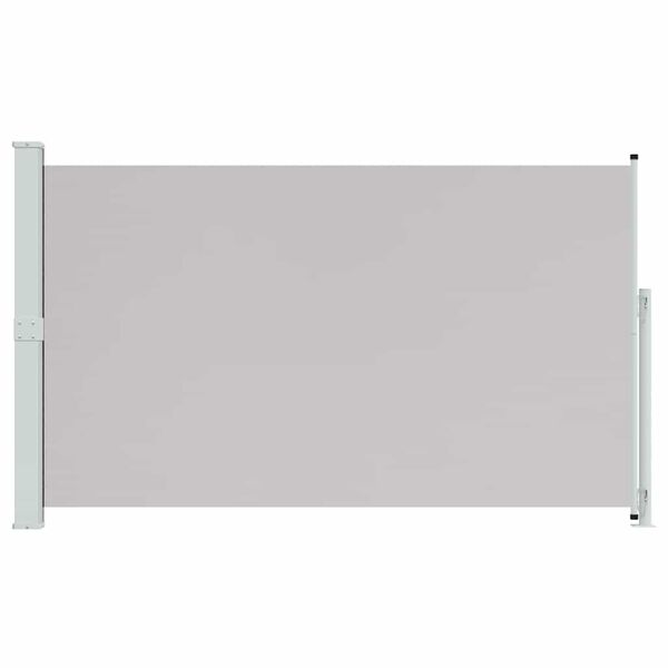 vidaXL izvelkama sānu markīze, pelēka, 180x300 cm
