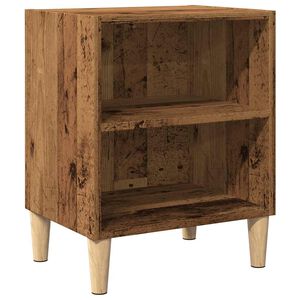 vidaXL Nakts skapis Old Wood 40x30x50 cm Engineered Wood