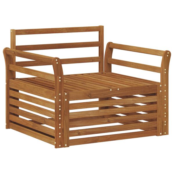 vidaXL 2 Gabals Dīvāns ar rokām Dabiska