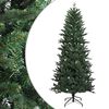 vidaXL Mākslīgā Saliekamā Ziemassvētku Egle 180 cm PVC un PE Zaļa