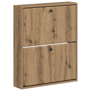 vidaXL Sienā piestiprināms apavu skapis BREDA 71 x 17 x 86 cm