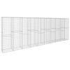 vidaXL gabions ar vāku, cinkots tērauds, 600x50x200 cm