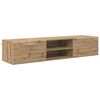 vidaXL Koka skapis 150 x 39 x 30 cm Artisānā ozols Inženierijas koks