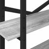 vidaXL Grāmatu plaukts Pelēks Sonoma 100 x 33,5 x 178 cm