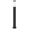 vidaXL stabveida gaismeklis, 80 cm, nerūsējo&scaron;ais tērauds, IP44