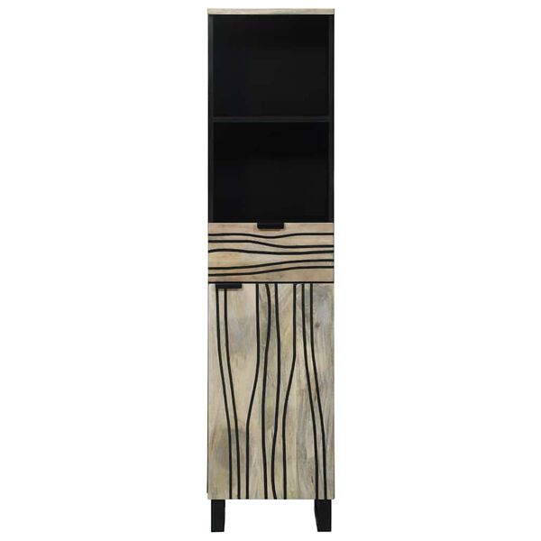 vidaXL Vannas istabas izlietnes skapītis Balts 38 x 33 x 160 cm