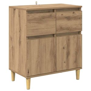 vidaXL Puse Artisānā ozols 60 x 35 x 70 cm Inženierijas koks