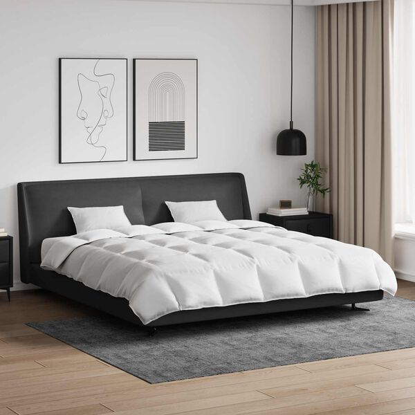 vidaXL Segas komplekts ar spilvenu 3 pcs Balts Dūnu spalva