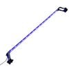 vidaXL akvārija LED lampa ar stiprinājumiem, 115-130 cm, zila un balta