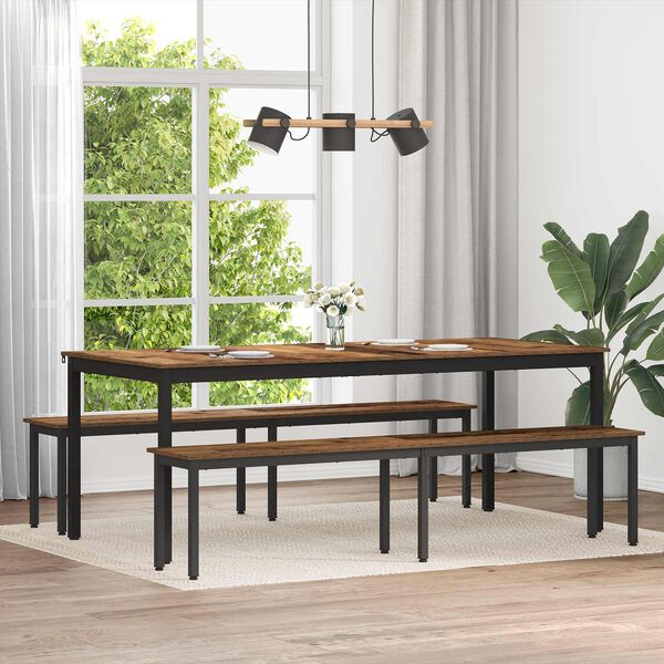 vidaXL sols Vecs koks 200 x 35 x 45 cm Inženierijas koks