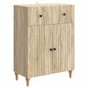 vidaXL Puse Sonomas ozols 66 x 34,5 x 90 cm Inženierijas koks