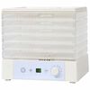 vidaXL pārtikas dehidrators ar 6 nodalījumiem, 250 W, balts