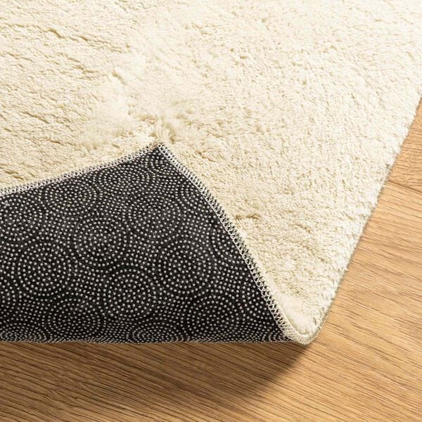 vidaXL Teritorijas paklāji HUARTE Krēmkrāsa 300 x 80 cm Poliesters