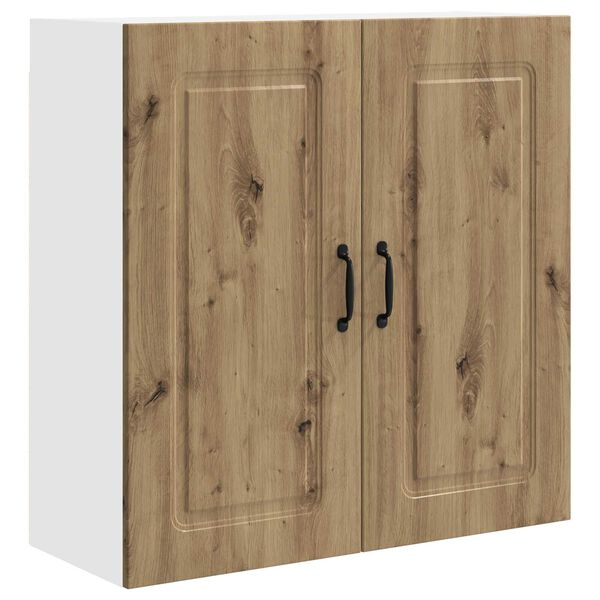 vidaXL Virtuves Skapis Kalmar Artisānā ozols 80 x 31 x 80 cm