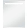 vidaXL vannasistabas sienas spogulis ar LED apgaismojumu, 50x60 cm