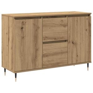 vidaXL Puse Artisānā ozols 101,5 x 35 x 70 cm Inženierijas koks