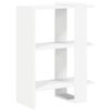 vidaXL Grāmatu plaukts Balts 52 x 25 x 71,5 cm Inženierijas koks