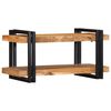 vidaXL Sienas plaukts 70x33x35 cm Akācijas masīvkoka