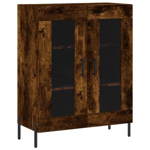 vidaXL kumode, ozolkoka krāsa, 69,5x34x90 cm, inženierijas koks