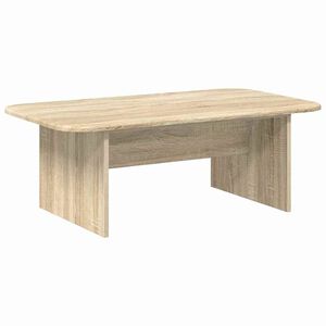vidaXL Kafijas galdiņ&scaron; Sonoma ozols 93 x 53 x 33 cm Inženierijas koks