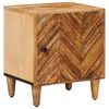 vidaXL Naktsgaldiņ&scaron; Brūna 40 x 33,5 x 46 cm Cieta mango koksne