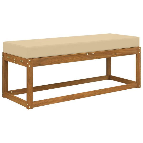 vidaXL Āra sēdvietu spilvens Bē&scaron;a 115 x 40 x 8 cm 100% poliesters