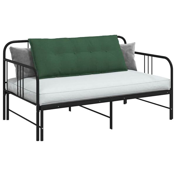 vidaXL Atpakaļ spilvens Džungļu zaļa 120 x 50 cm Korduroja audums