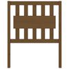 vidaXL gultas galvgalis, medus brūns, 80,5x4x100 cm, priedes masīvkoks