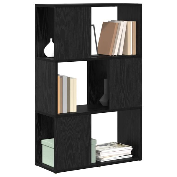 vidaXL TV skapī&scaron;u komplekts Melna 60 x 24 x 94,5 cm Inženierijas koks