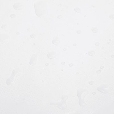 vidaXL brezenta pārklājs, balts, 1,5x2 m, 650 g/m²