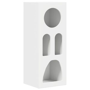 vidaXL Puse Balts 40 x 35 x 100.5 cm Inženierijas koks